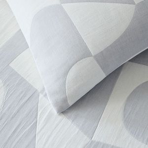 West elm organic cotton duvet set